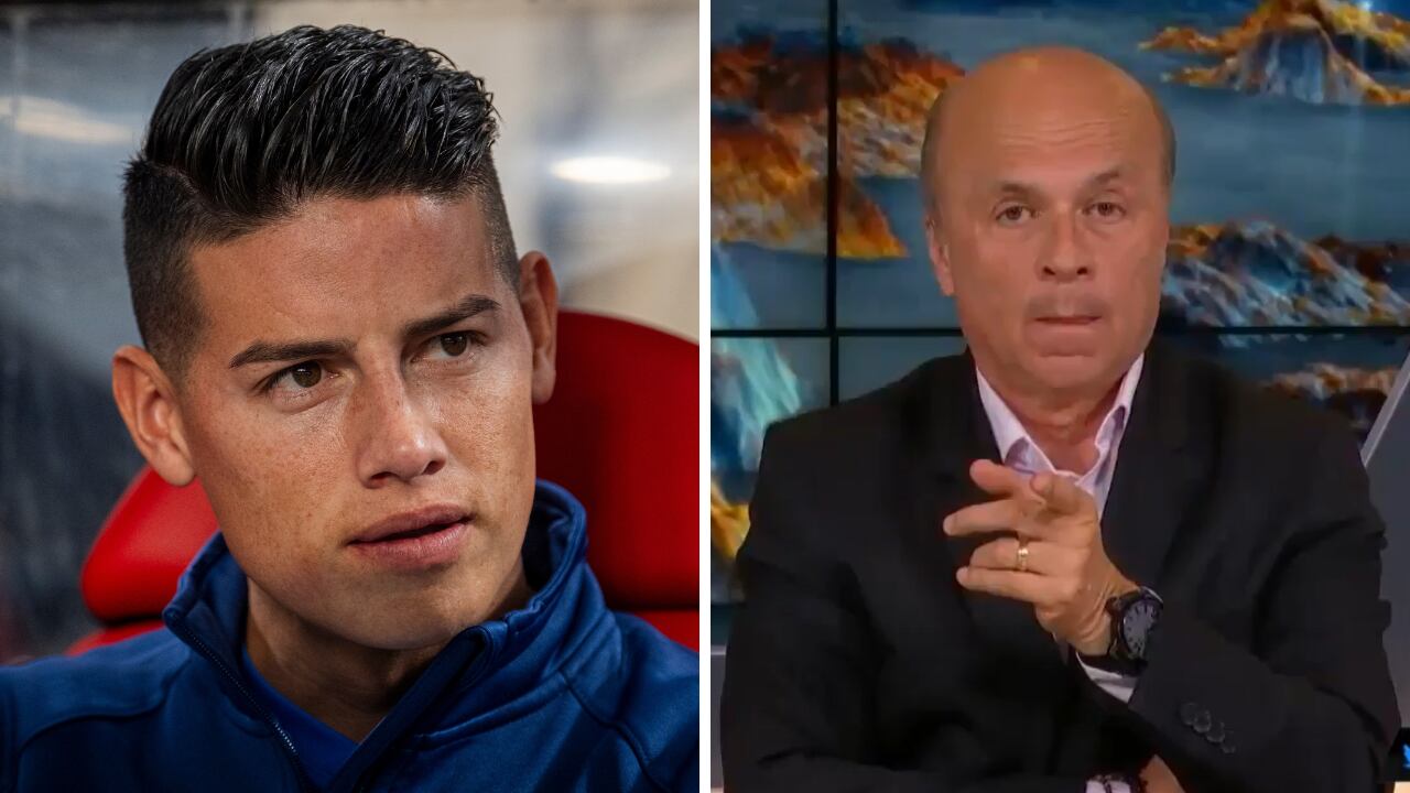 Carlos Antonio Vélez hizo referencia al día a día de James en Rayo