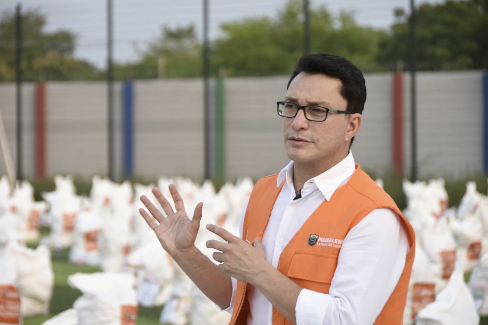 Carlos Caicedo, gobernador del Magdalena.