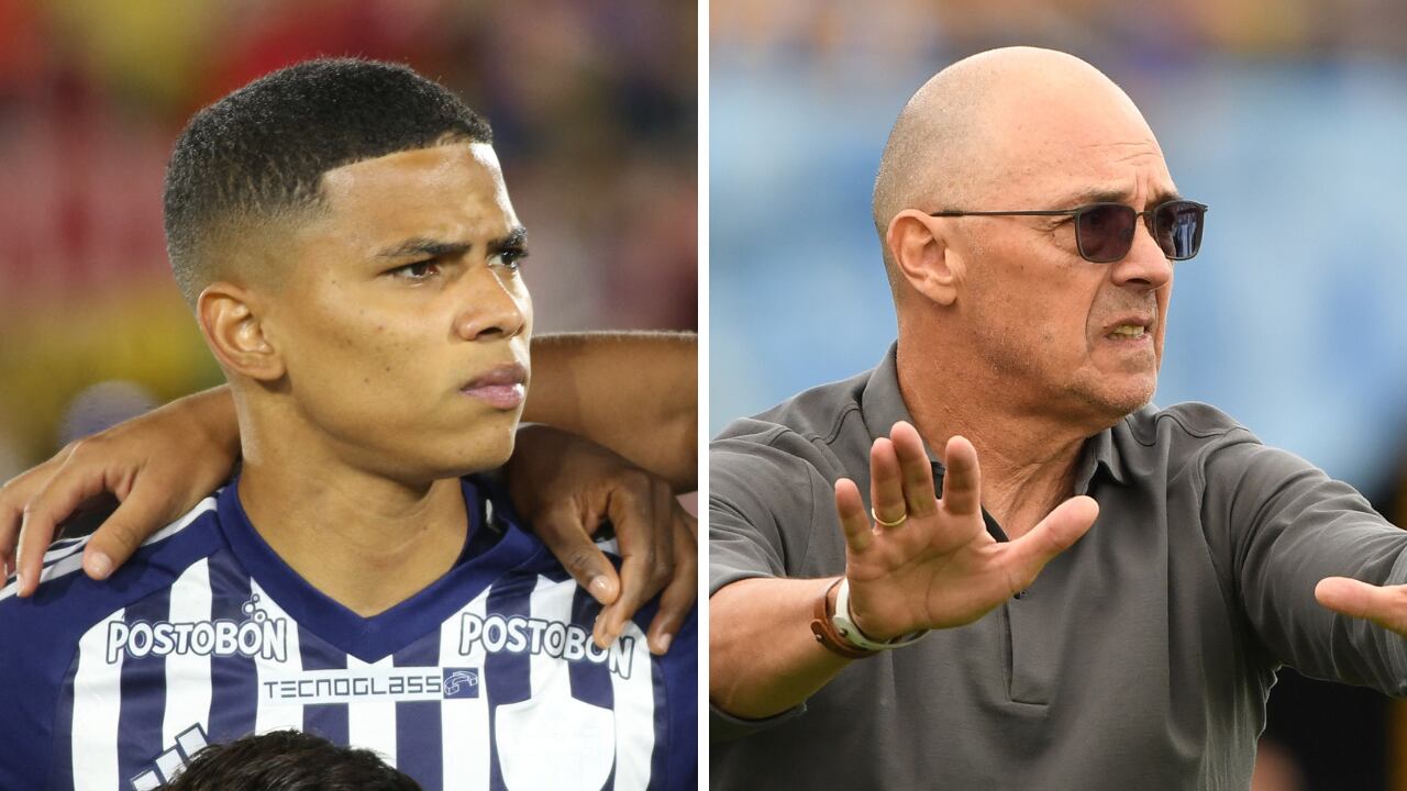 Regaño de Alfredo Arias a José Enamorado en Junior de Barranquilla.