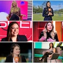 Melissa Martínez, Sheyla García, Andrea Guerrero, Juliana Salazar, Sarah Castro, Lizeth Durán, Vanessa Palacio, Jenny Gámez y Carolina Castellanos