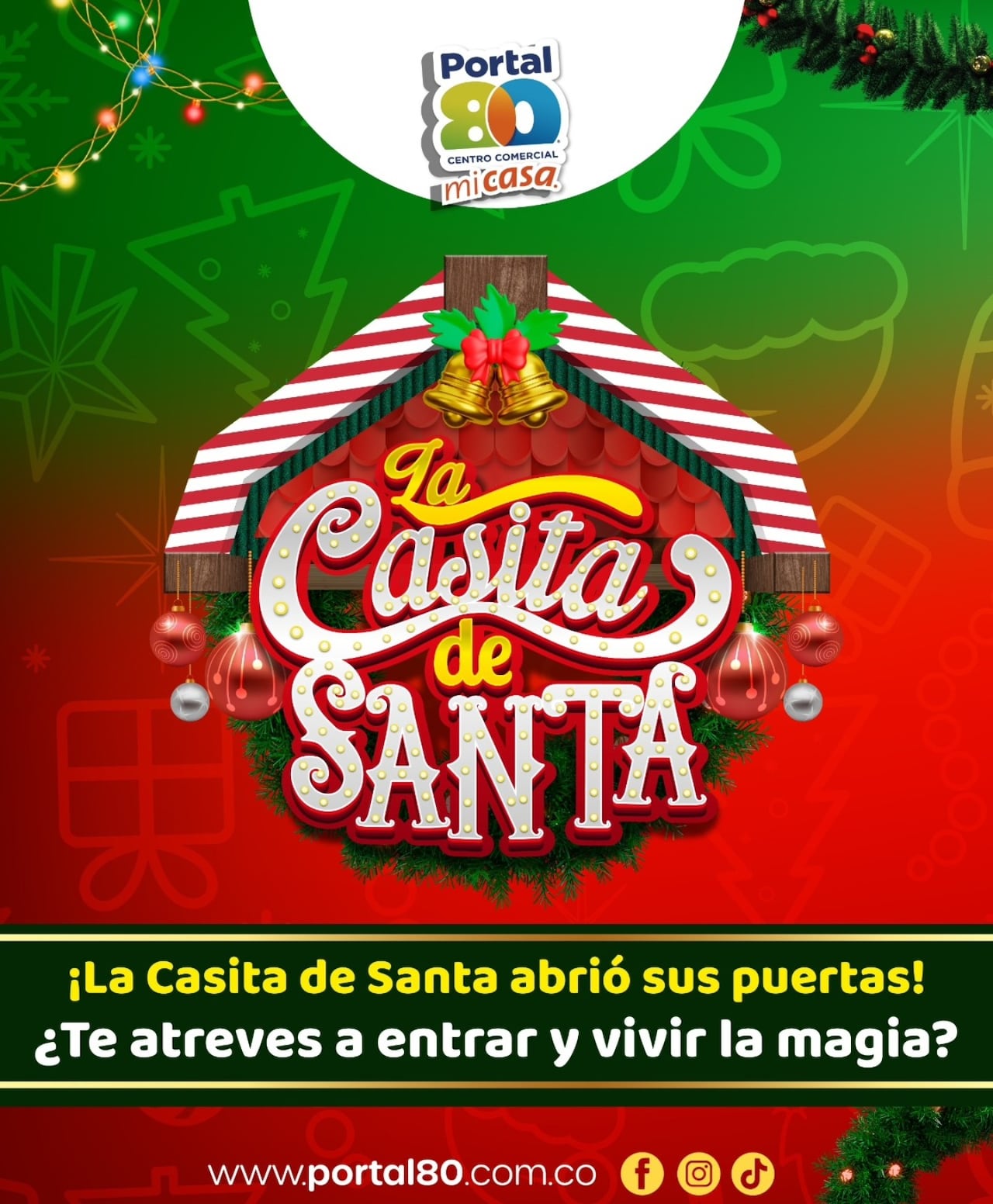 Navidad en los centros comerciales de Bogotá 2025