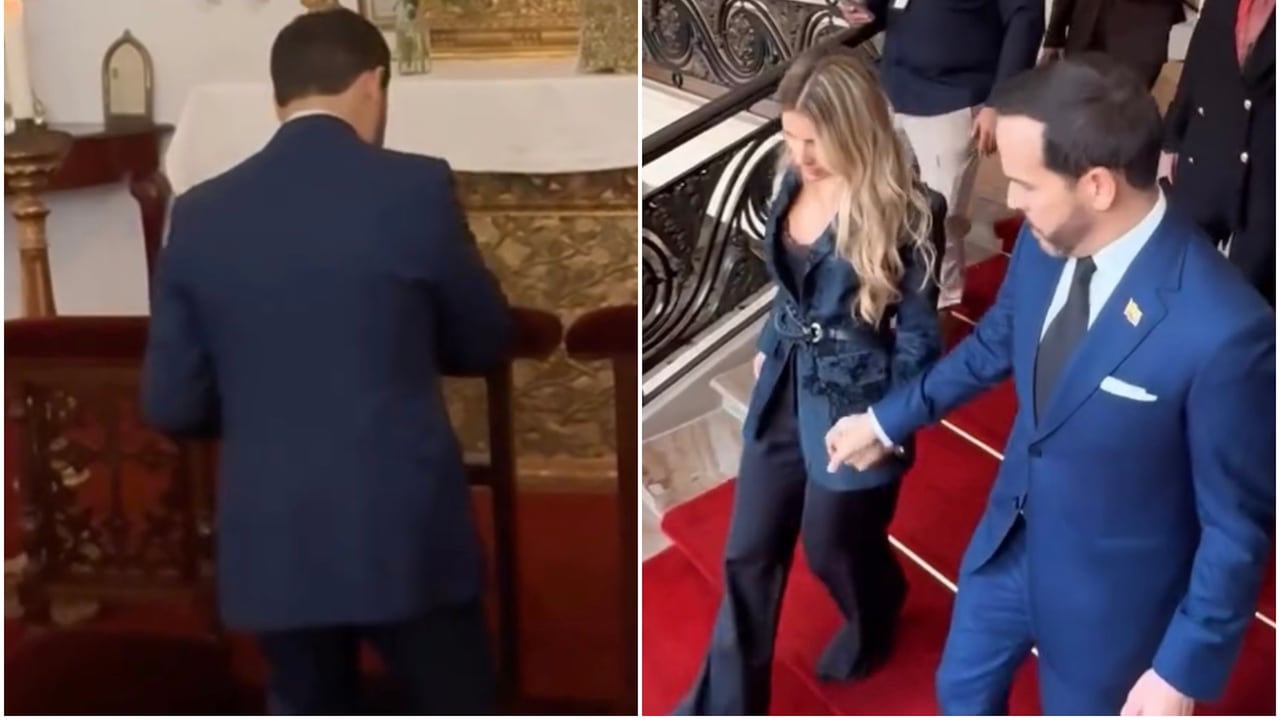 Abelardo De La Espriella en la Casa de Nariño.
