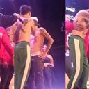 Los dos influencers casi se van a los golpes después de que el bogotano le pegara en la cara a La Liendra.