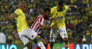 Último juego entre Junior y Bucaramanga por Liga Betplay. Foto: Prensa Dimayor