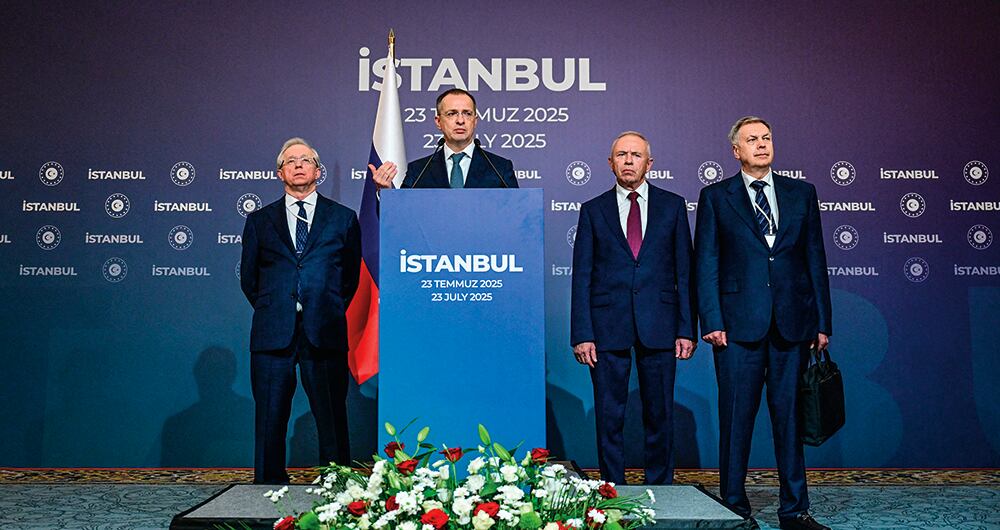 Ucrania y Rusia llevaron a cabo una nueva ronda de conversaciones de paz el miércoles en Estambul, Turquía.