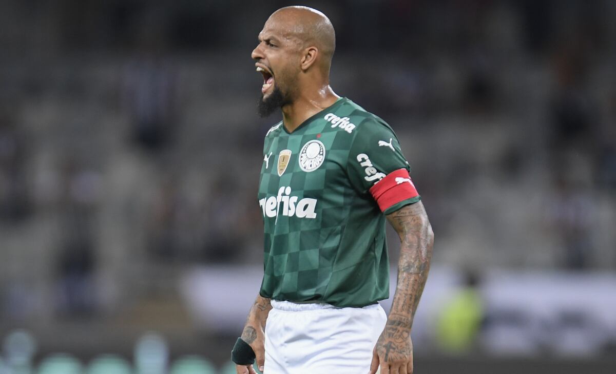 Felipe Melo, jugador de Palmeiras