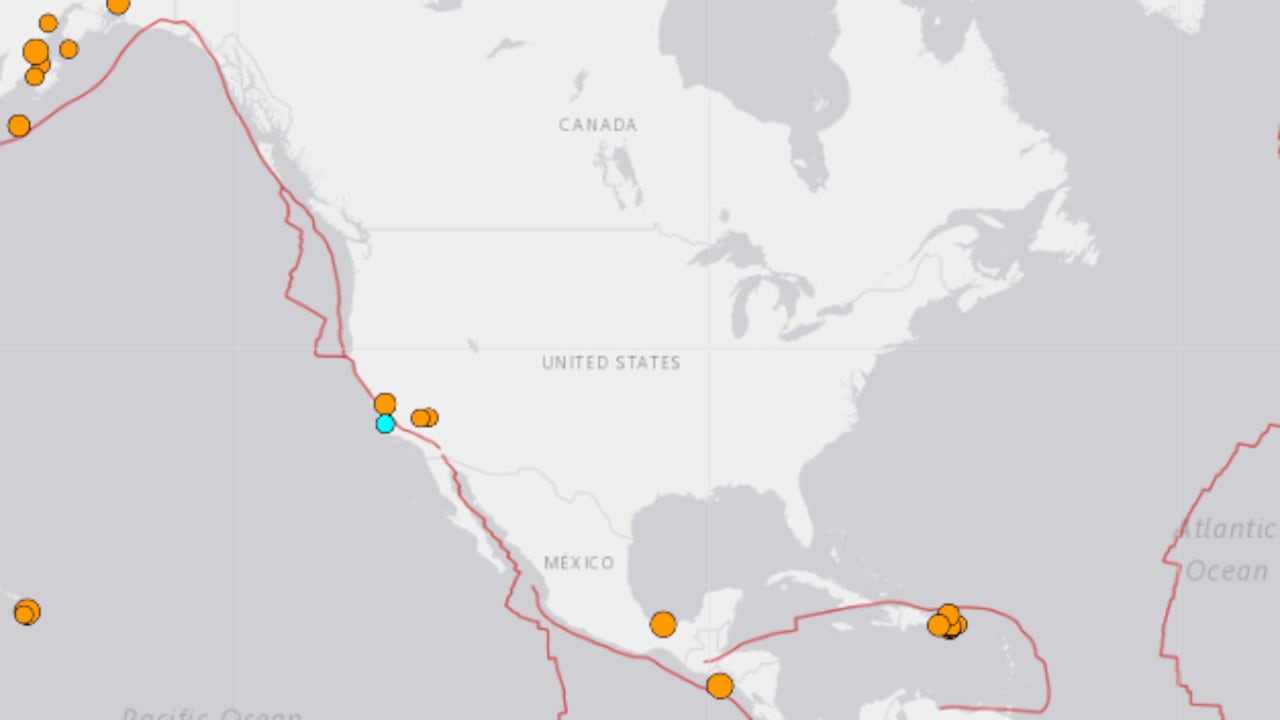 Varios movimientos telúricos se presentaron en Estados Unidos en las últimas horas