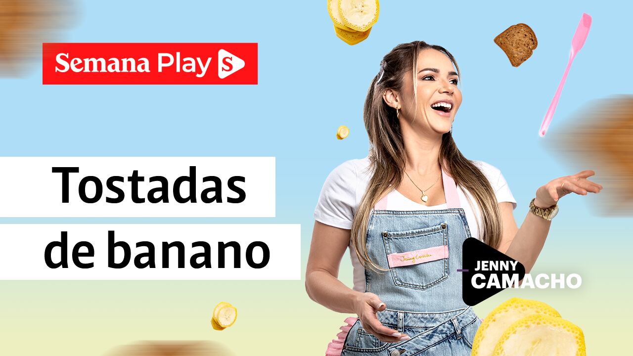 Tostadas de banano | Jenny Camacho en Postres Saludables