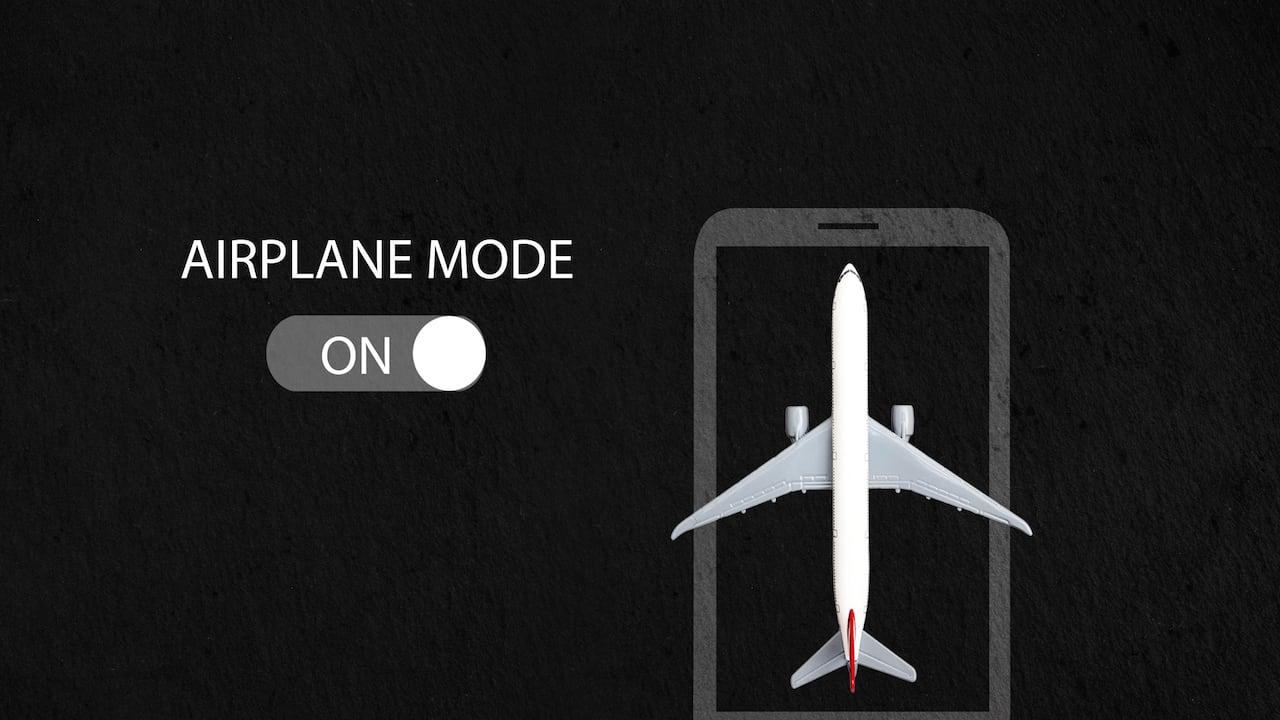 El modo avión está integrado en la mayoría de celulares