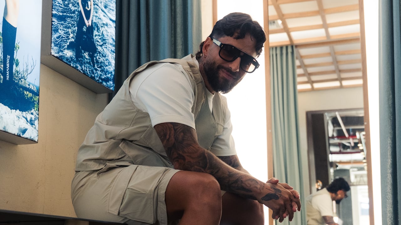 Maluma sorprendió en Colombiamoda 2026 con la apertura de la primera tienda física de Remanence en Medellín.