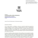 Carta de 15 concejales de Bogotá a la alcaldesa Claudia López pidiendo que no emita el POT por decreto