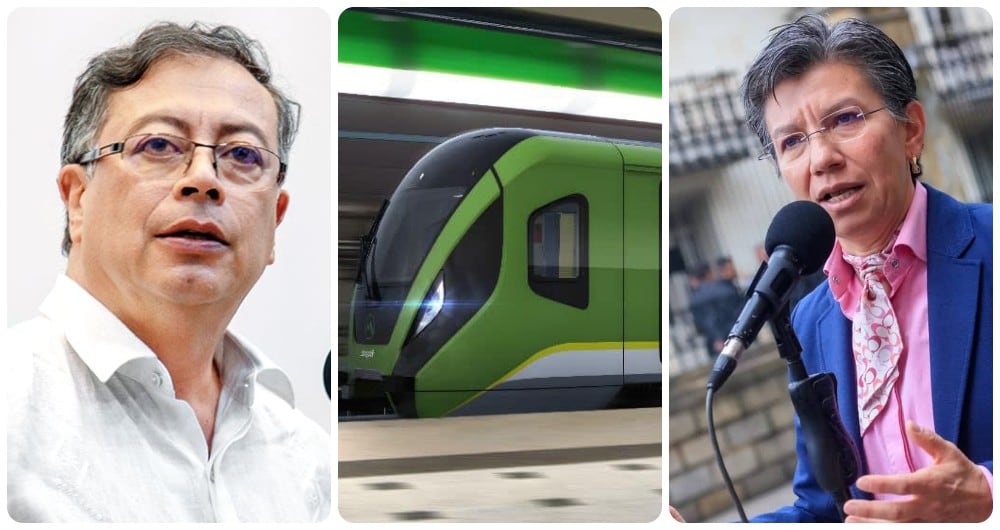 El presidente Gustavo Petro se reunió con la alcaldesa Claudia López y le explicó los detalles de la solicitud que le hizo al consorcio chino relacionada con la primera línea del Metro de Bogotá