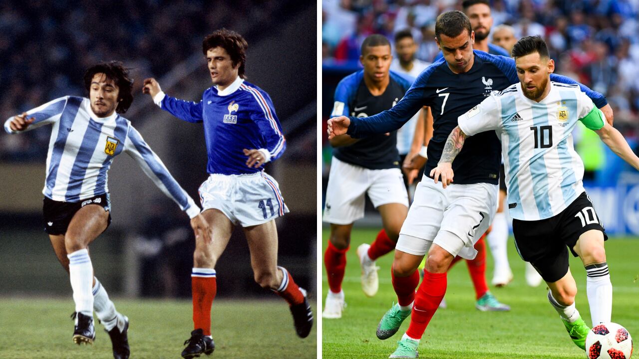 Argentina y Francia en Qatar 2022: cuarto enfrentamiento entre ambas selecciones.