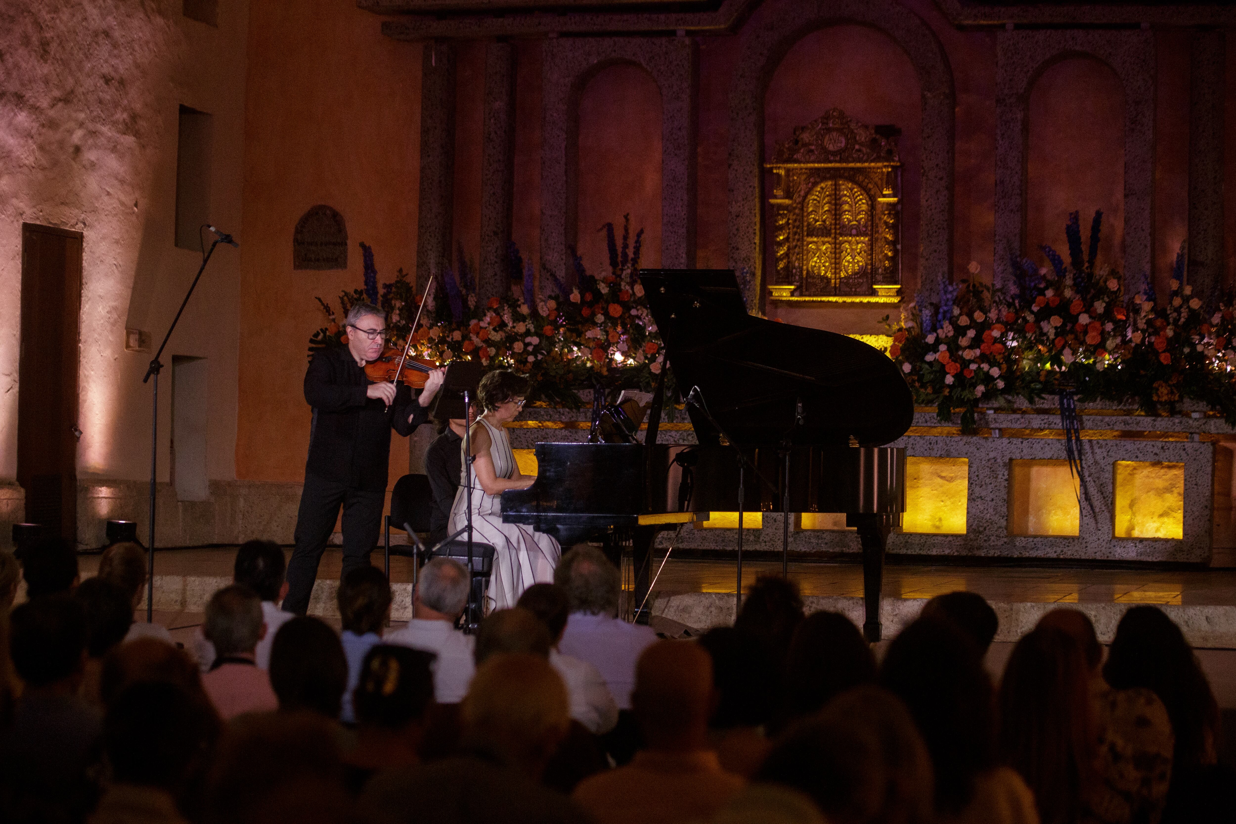Maxim Vengerov en el Cartagena Festival de Música 2026. Foto: Tico Angulo.