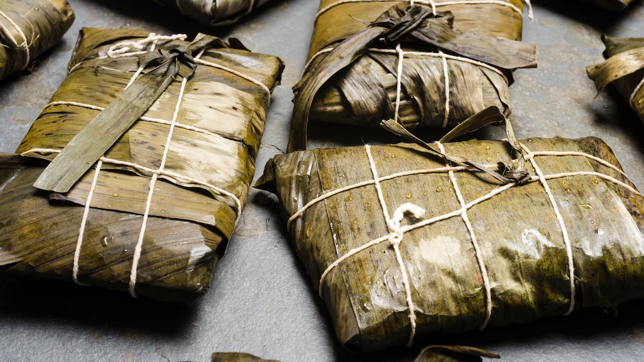 El tamal es una comida que hace parte de la cultura de una región.