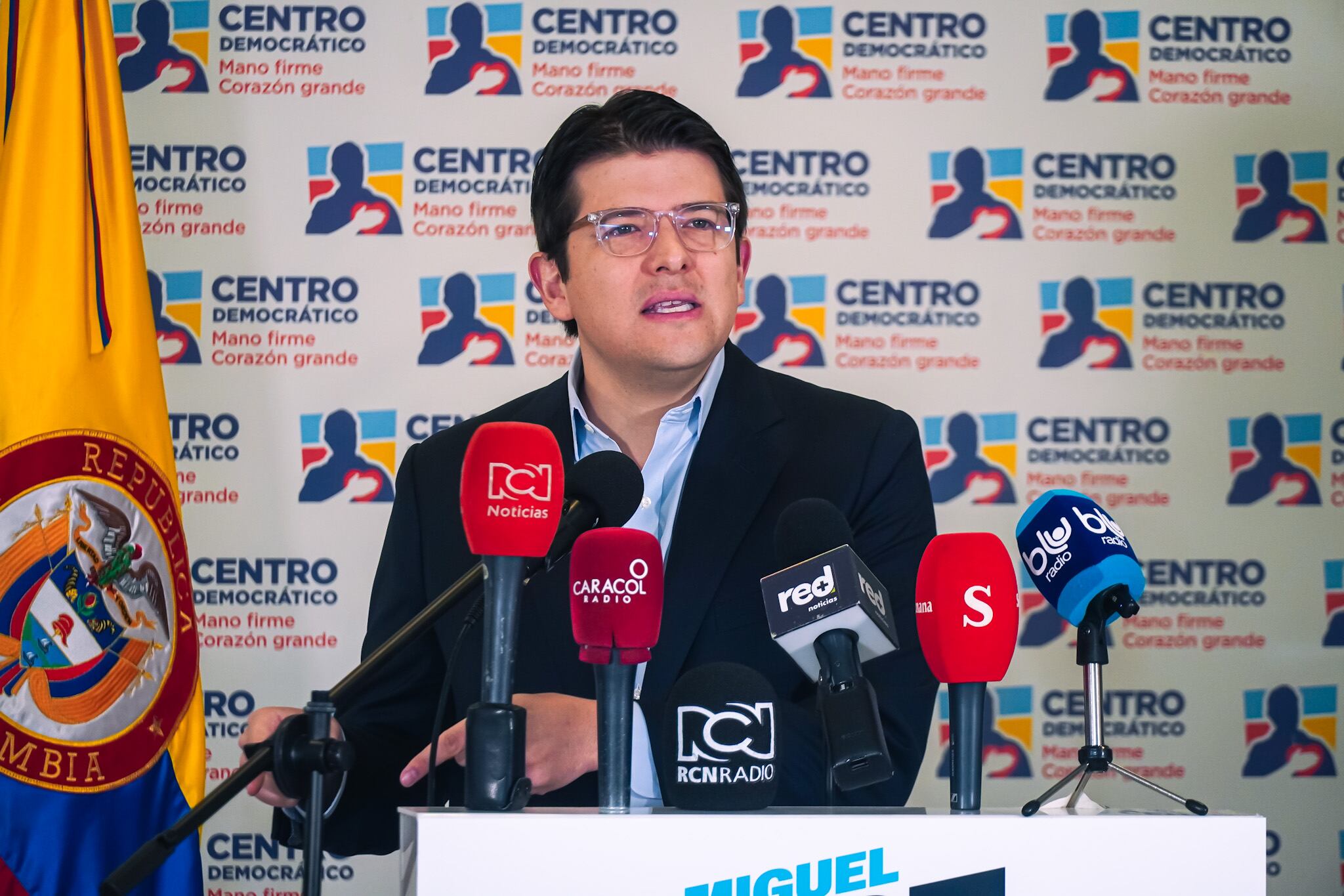 Senador Miguel Uribe Turbay.