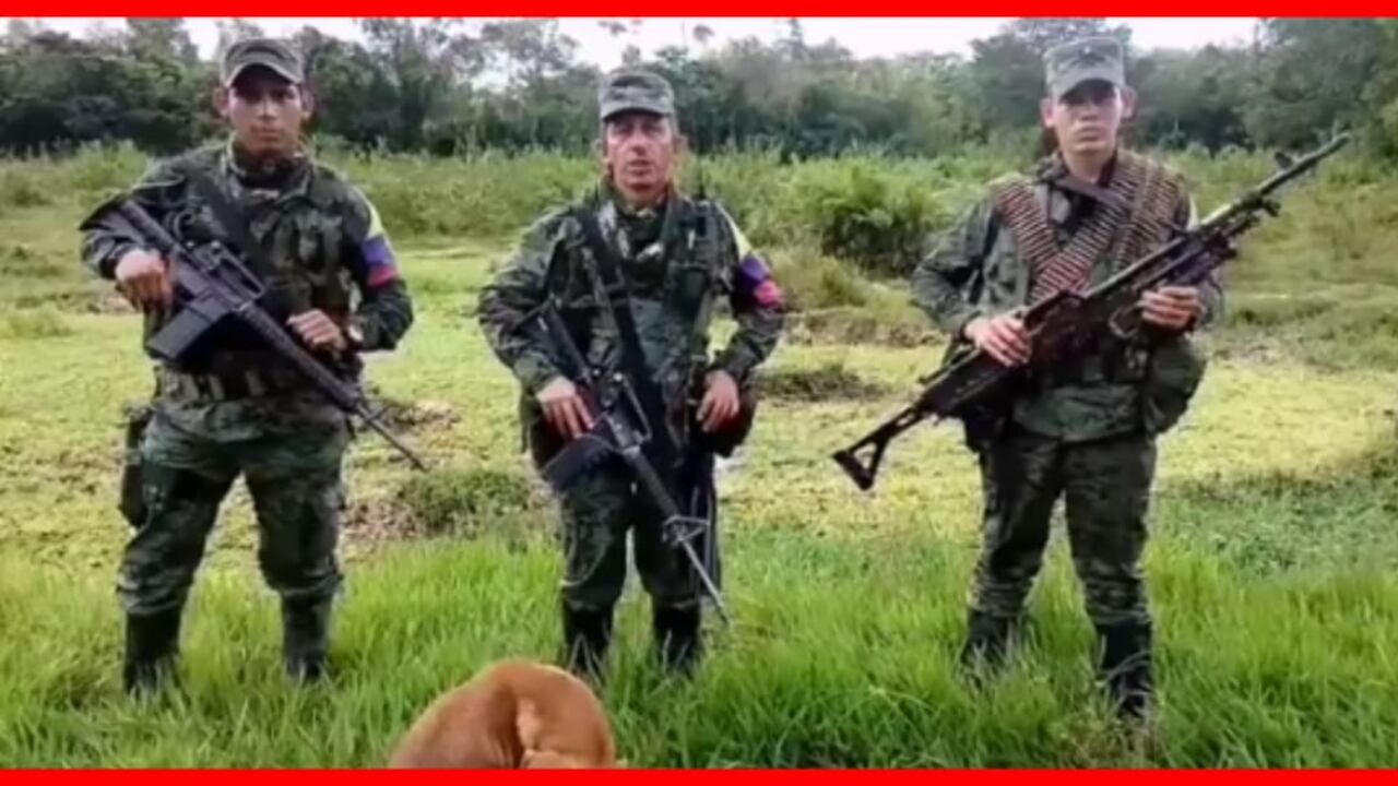 Antonio Moreno, jefe del frente 28 de las disidencias de las Farc.