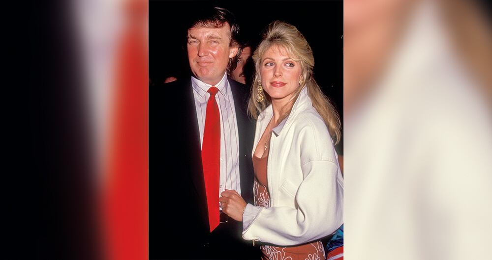    Marla Maples es la segunda esposa de Trump. Tuvo que firmar varios acuerdos de confidencialidad tras su divorcio del magnate en 1999. 
