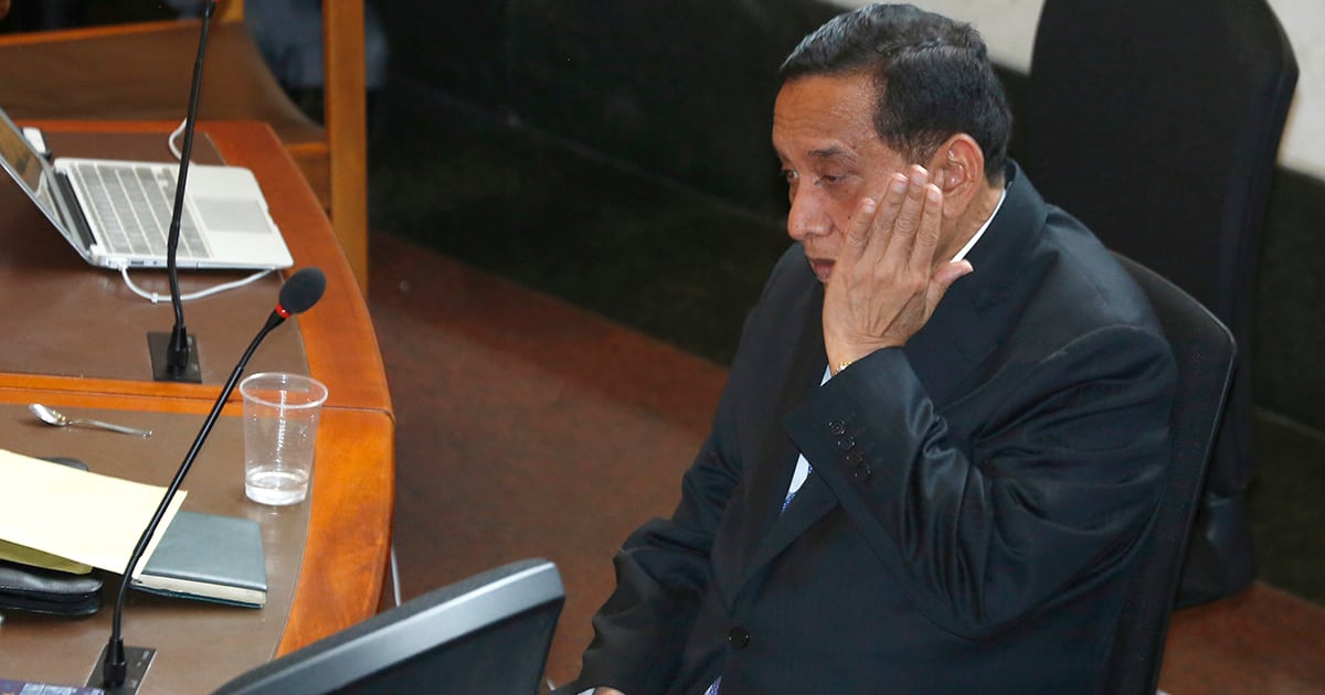 La decisión fue de una fiscal tras resolver la situación jurídica del general en retiro.