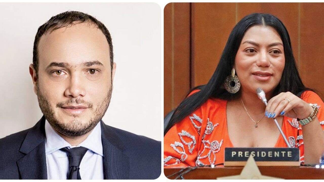 Alfredo Deluque y Martha Peralta.