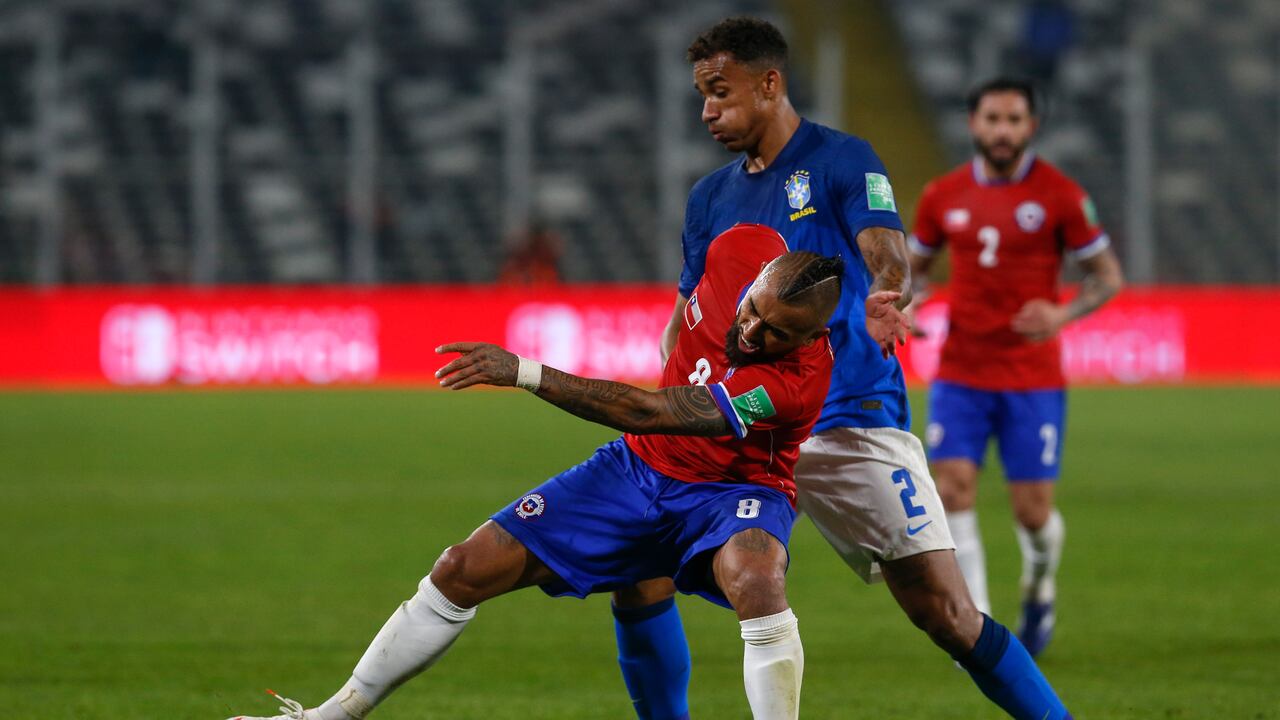 Chile vs. Brasil - Eliminatoria Catar 2022.