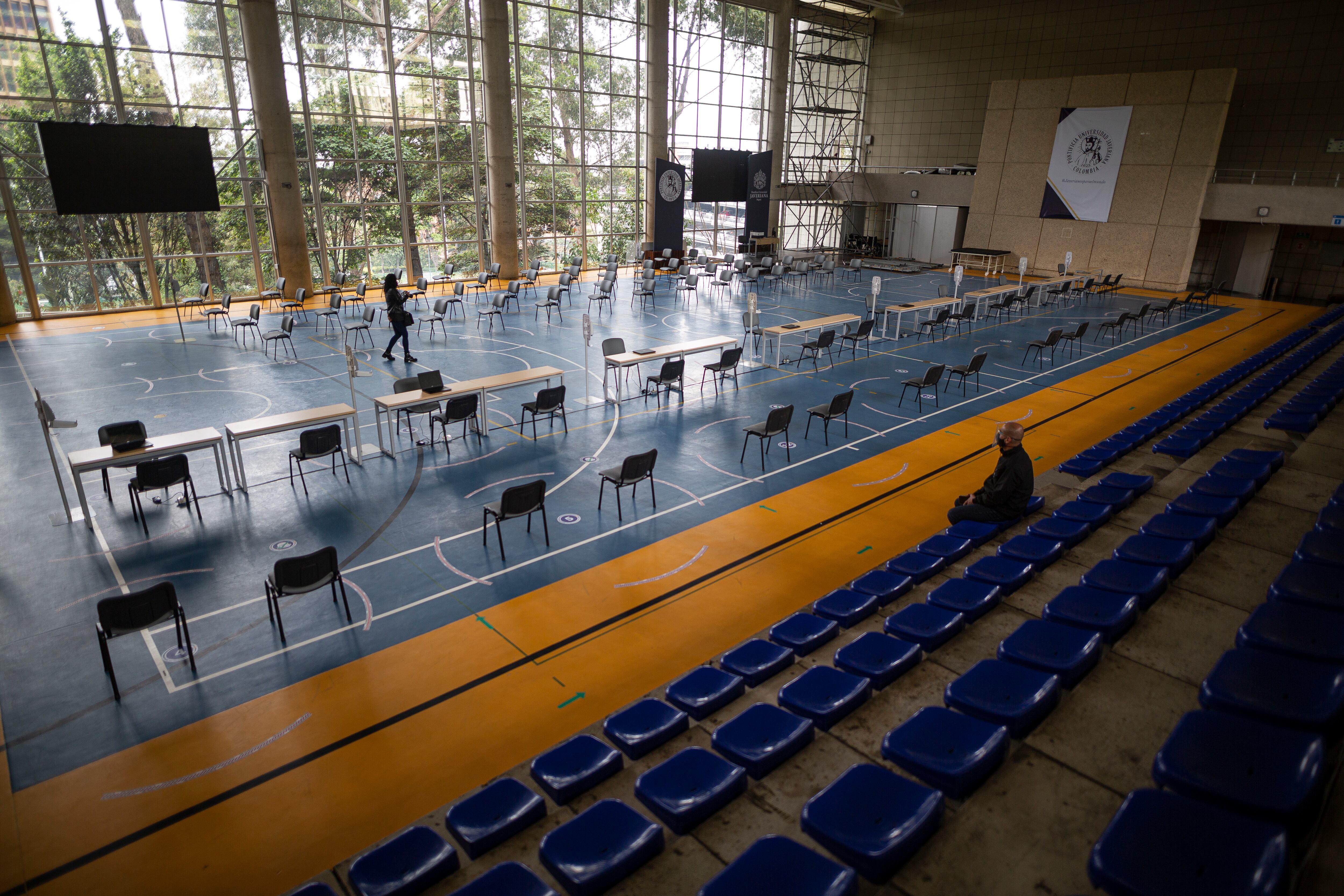 Punto de vacunación Covid 19 Universidad Javeriana