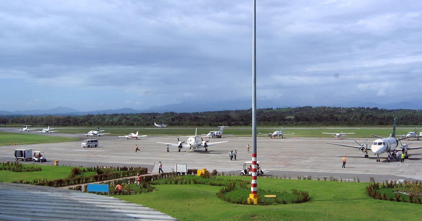 El Aeropuerto Internacional de La Isabela, Dr. Joaquín Balaguer es el aeropuerto de aviación privada más activo a nivel nacional.