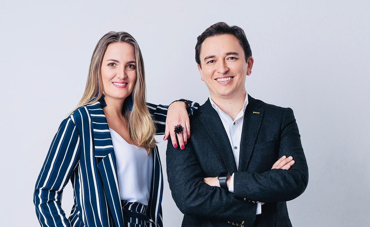 Andrés Torres y Liliana Franco, fundadores de Super Wow