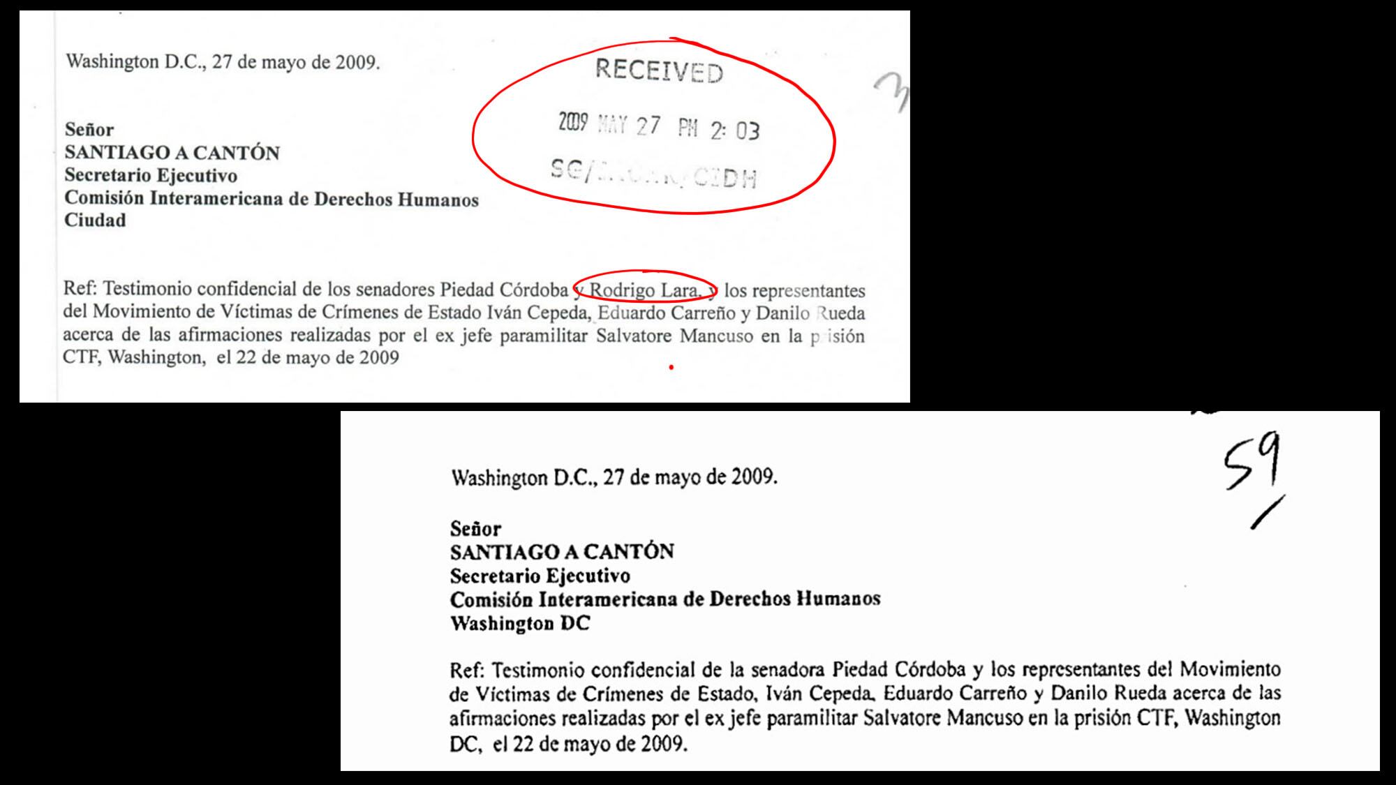 Pruebas Alvaro Uribe