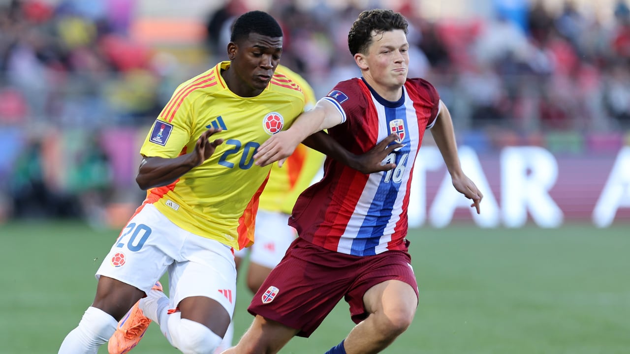 Colombia se complica con Noruega y abre el grupo F: apretado Mundial Sub-20