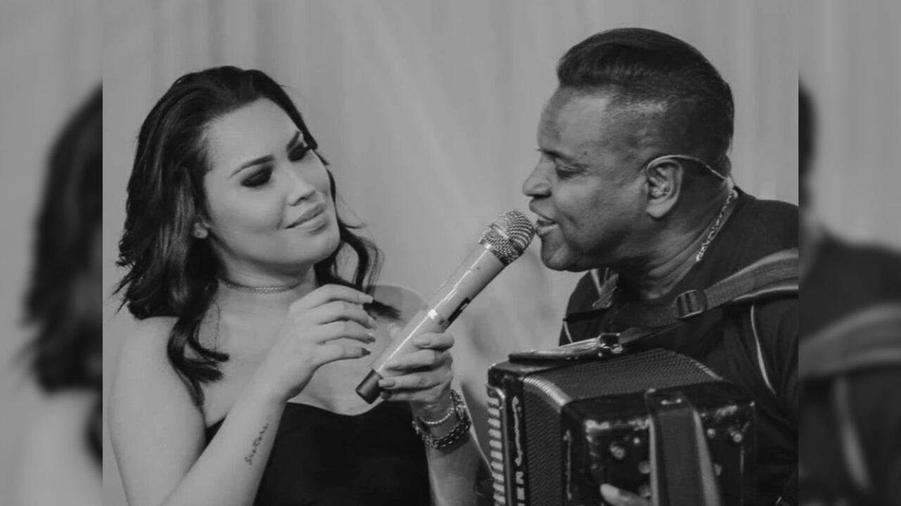 Ana del Castillo y Omar Geles