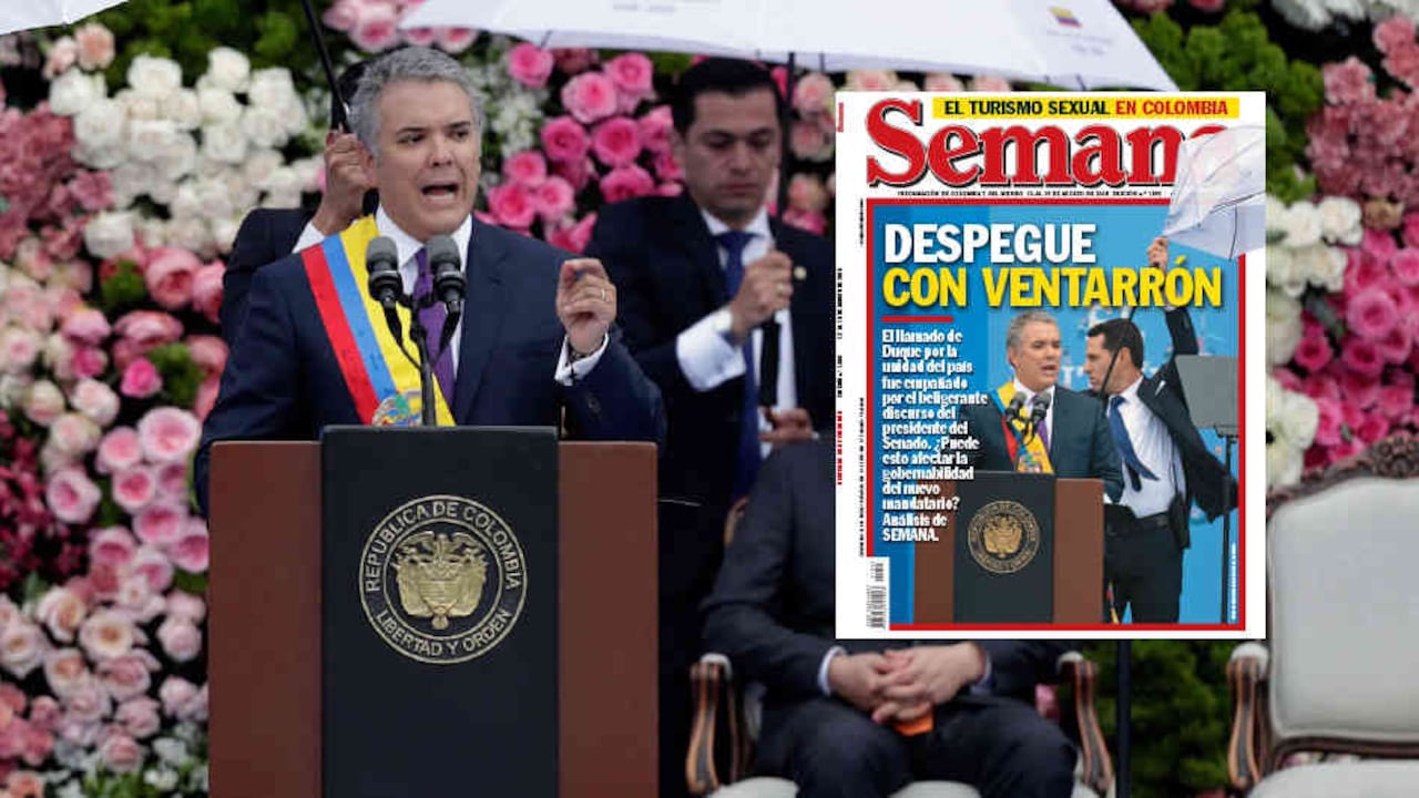 El presidente Iván Duque recogió en su discurso de posesión el tono conciliatorio y de convocatoria a la unidad nacional y a no utilizar el espejo retrovisor. El de Ernesto Macías, en cambio, profundizó la polarización.