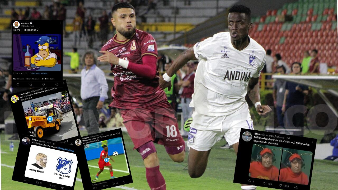 Millonarios suma cinco derrotas y siete partidos sin ganar.