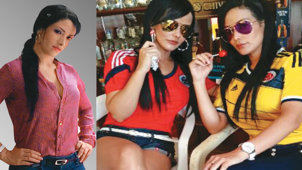 Otoniel pagó las cirugías para que su esposa Blanca Madrid (izquierda) y sus hermanas (arriba) tengan un impresionante parecido físico. La mujer del capo y su cuñada Martha (camiseta roja) fueron detenidas, señaladas de lavar dinero por medio de iglesias cristianas.