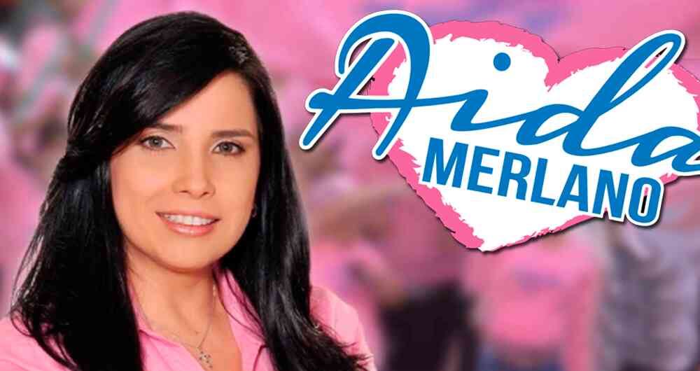 Campaña de Aida Merlano al Senado.