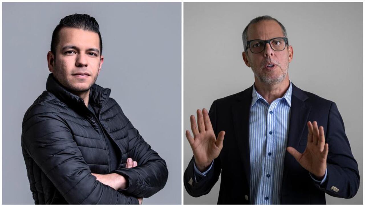 Jota Pe Hernández y Alfredo Saade