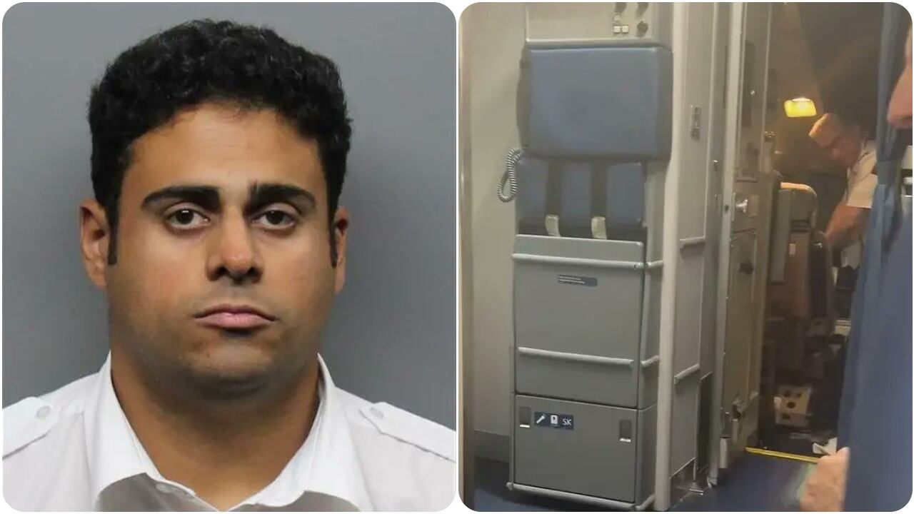 El piloto fue arrestado en California.