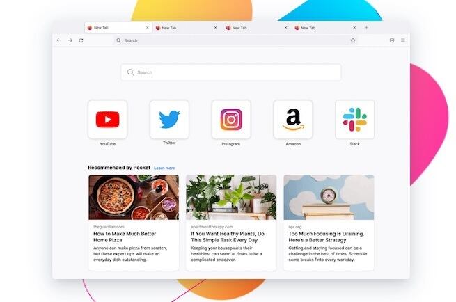 Firefox para escritorio.