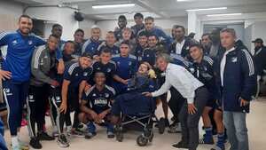 Hincha de Millonarios que se practicará la eutanasia cumplió su sueño de conocer al grupo de jugadores.