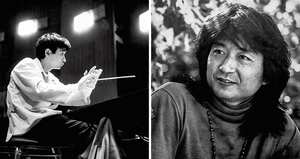 Seiji Ozawa en los inicios de su carrera.