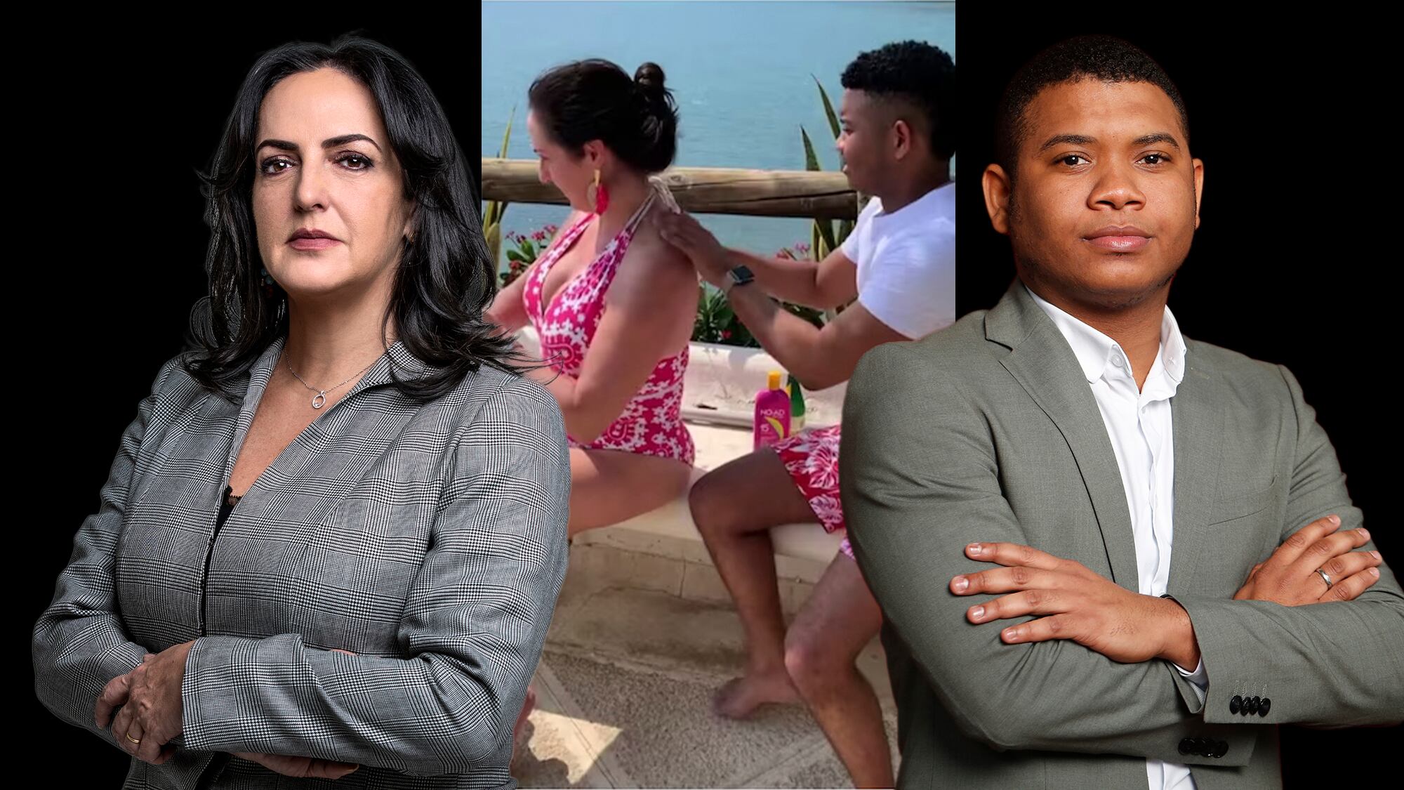 Maria Fernanda Cabal y Miguel Polo Polo.