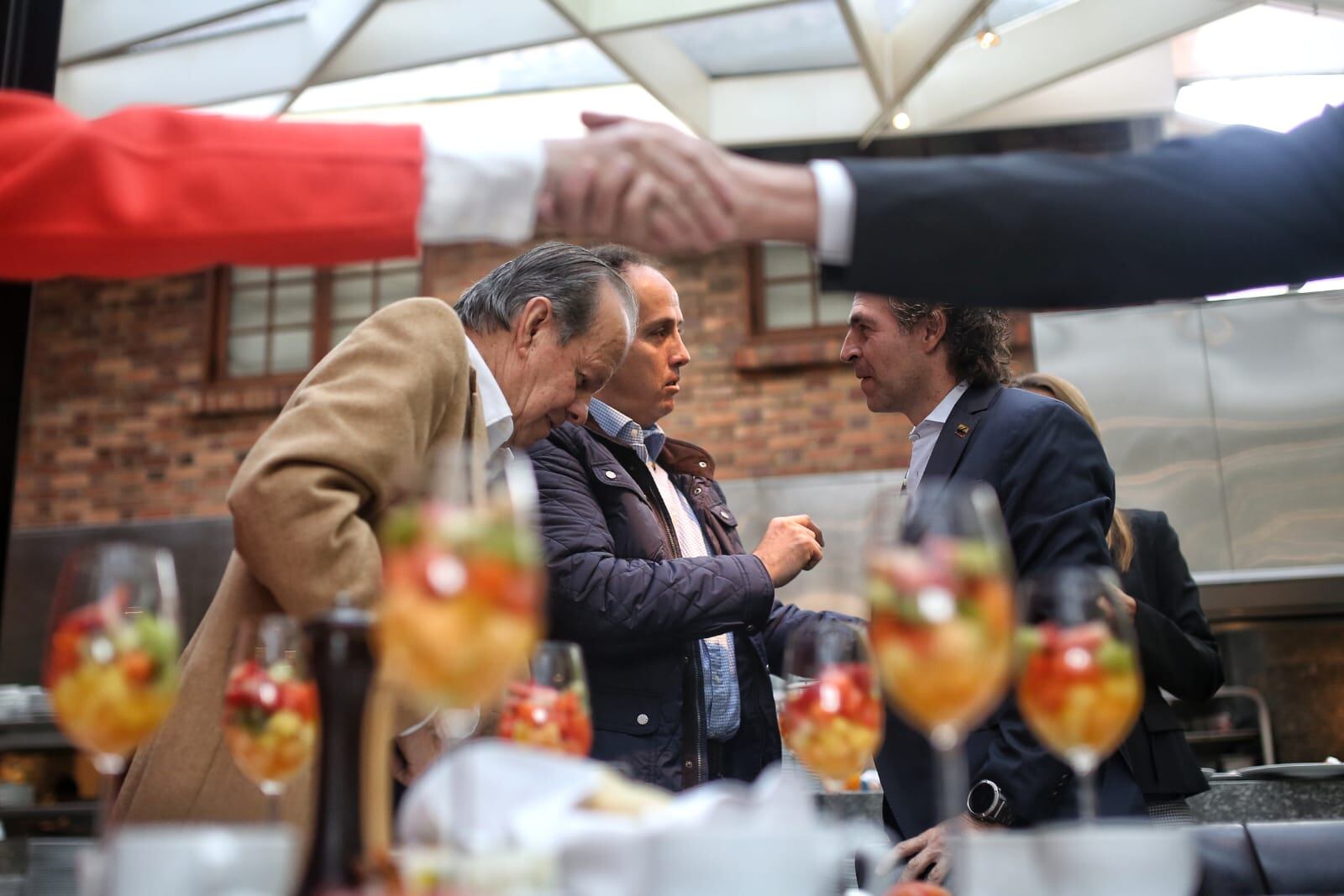 Desayuno Fico con empresarios