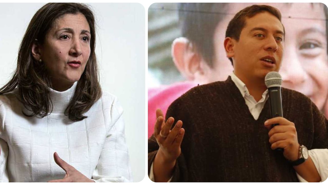 Ingrid Betancourt y Carlos Amaya