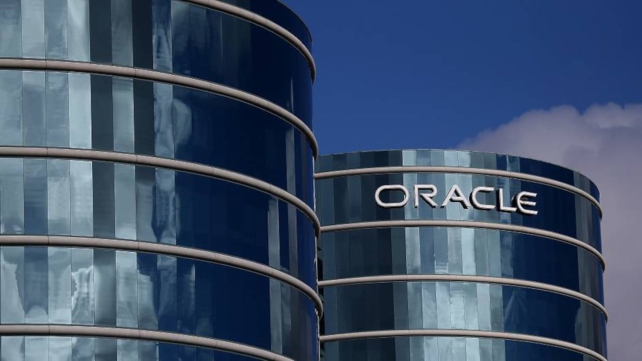 Sede principal de Oracle en Redwood City, California (Estados Unidos).