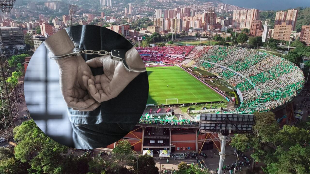 Condenan a tres hombres por homicidio de hincha en Medellín.