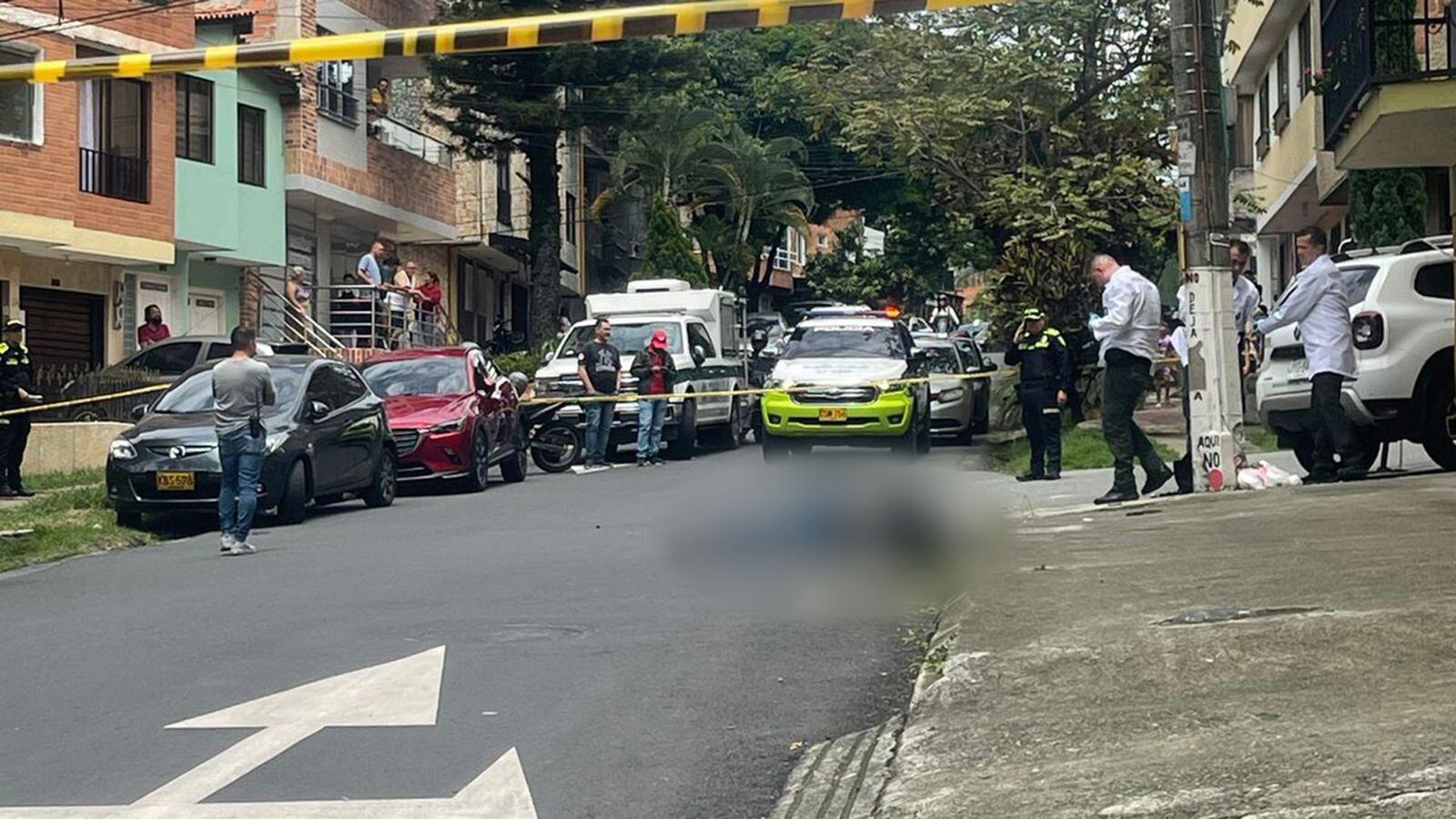 El caso sucedió en el barrio Cabañas, en Bello.