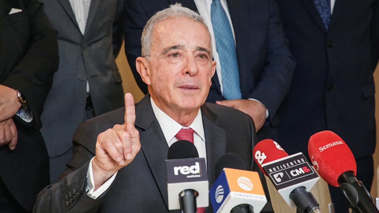 El expresidente Álvaro Uribe.