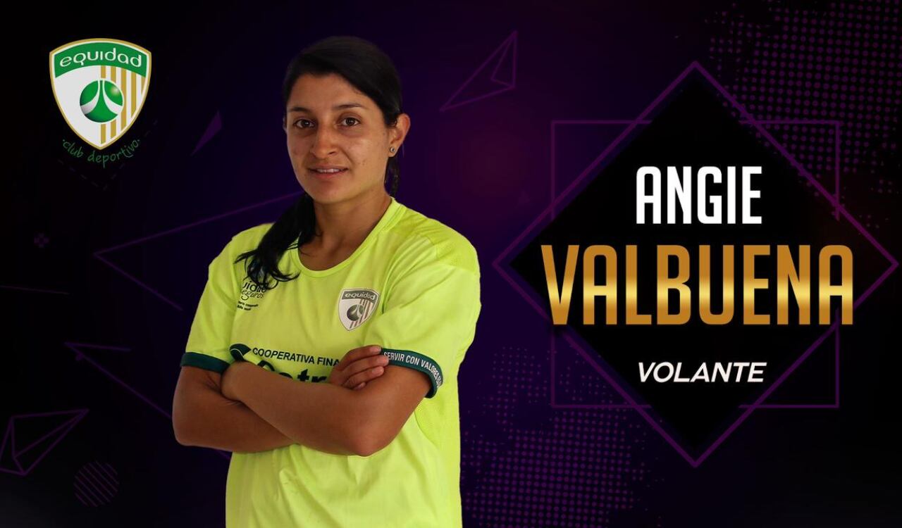 Angie Valbuena, jugadora colombiana.