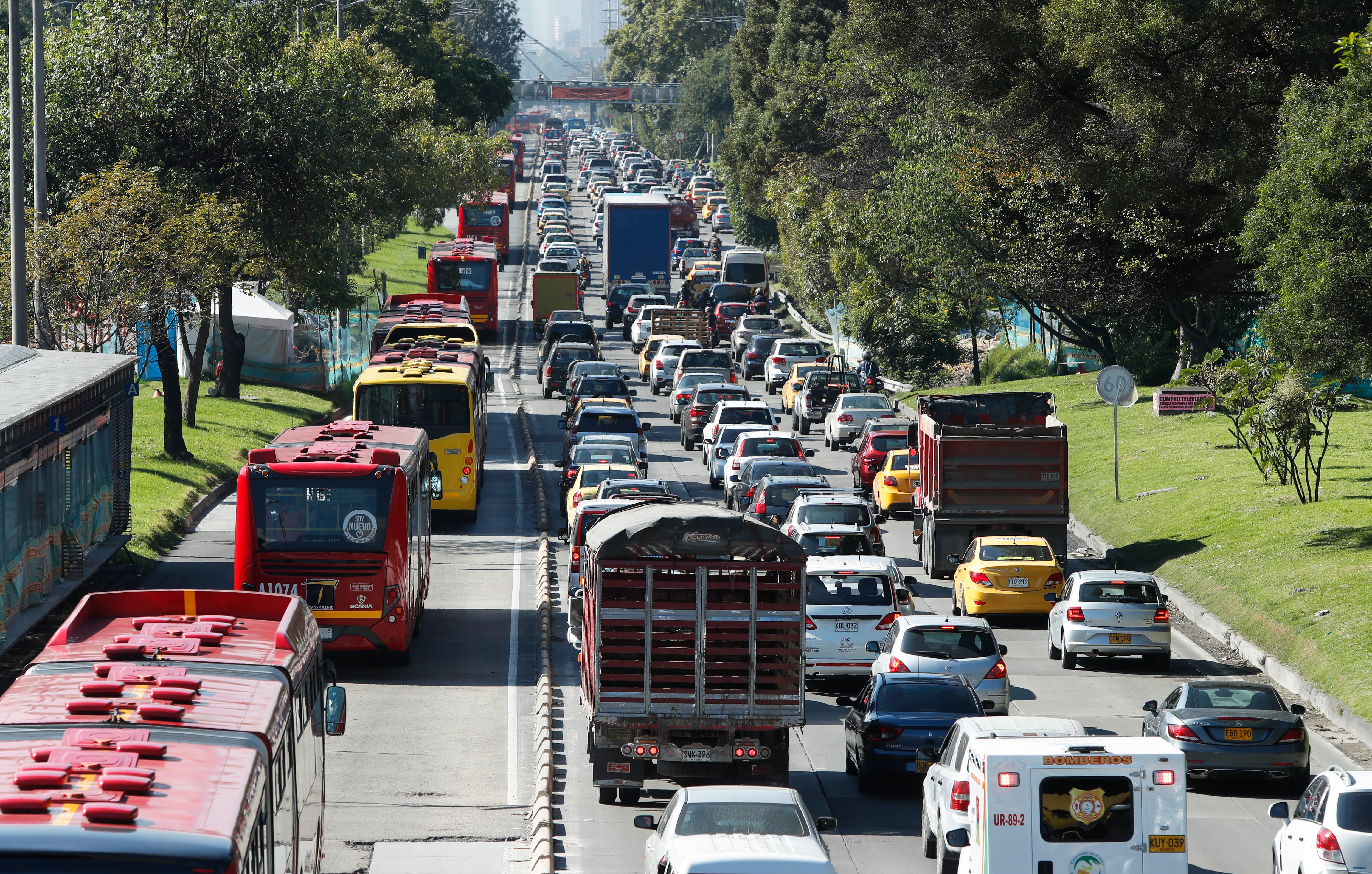 Trancones
pico y placa todo el dia
Transmilenio
Bogotá 27 de enero 2022
Foto Guillermo Torres / Semana