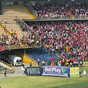 Disturbios en el partido entre Santa Fe y Tolima